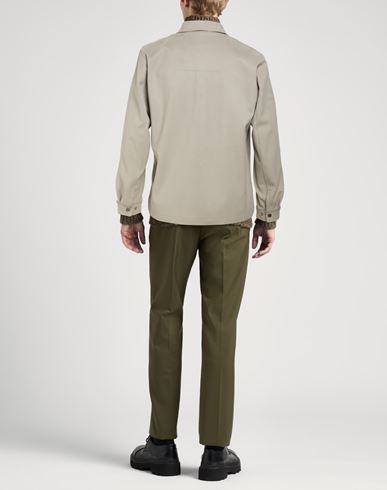 Man Jacket Light grey Size 40 Polyester, Elastane
