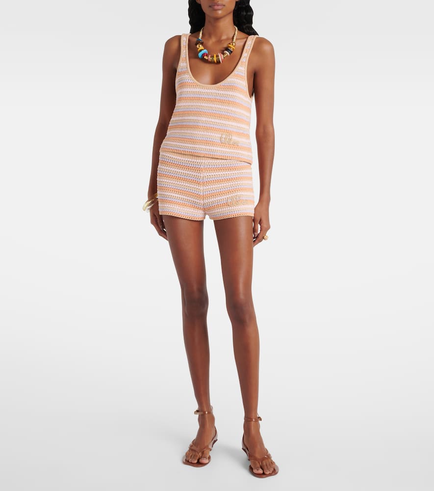 Chloé Knitted cotton tank top