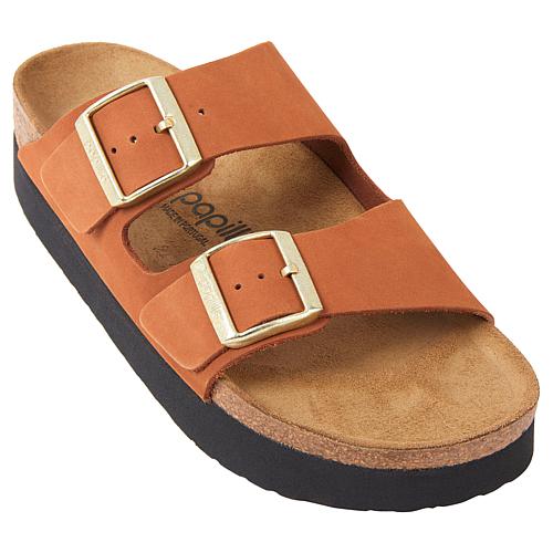 Papillio by Arizona Nubuck Leather Platform Sandal