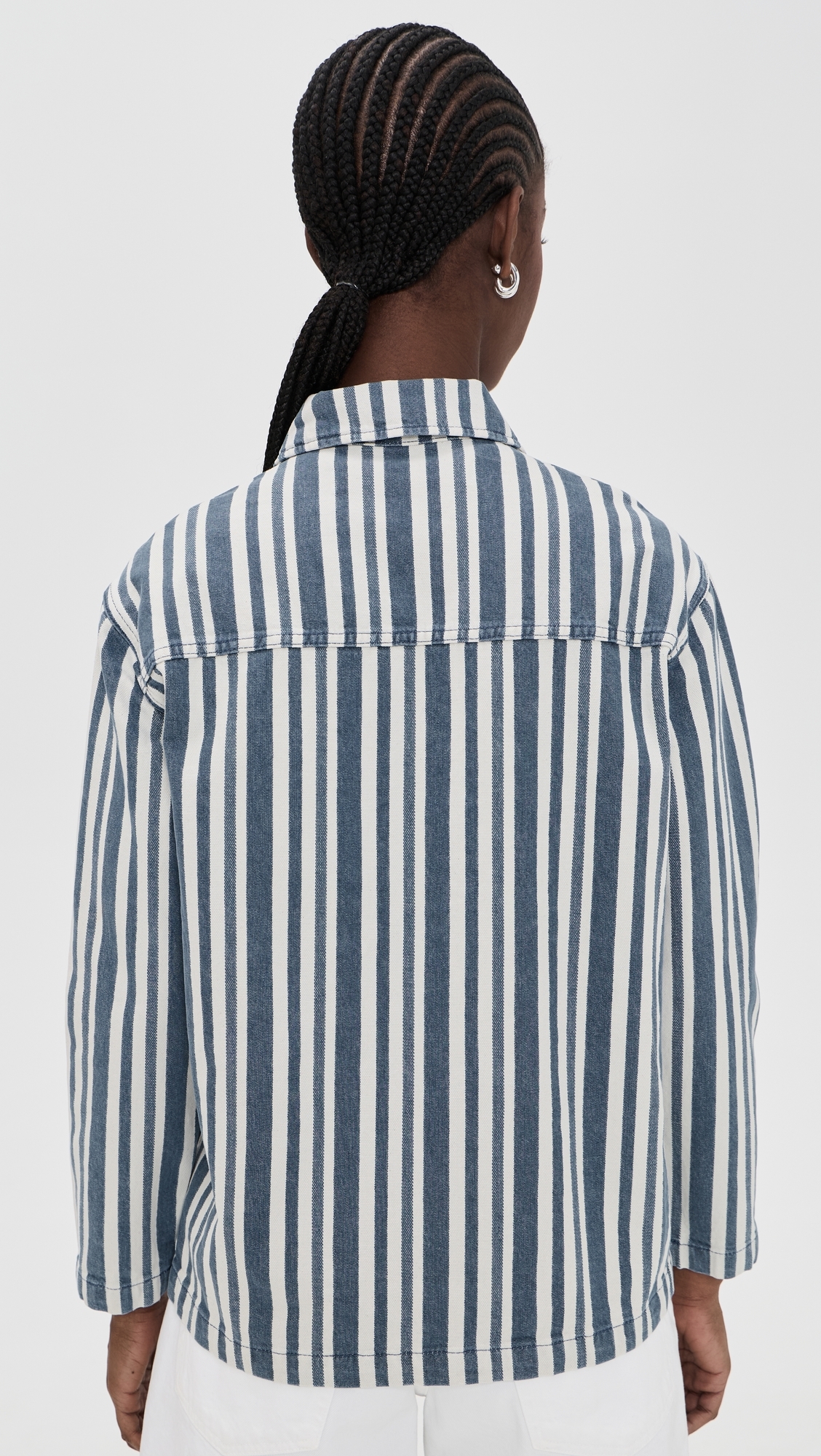 Brea Fisherman Jacket Fisherman Blue Stripe