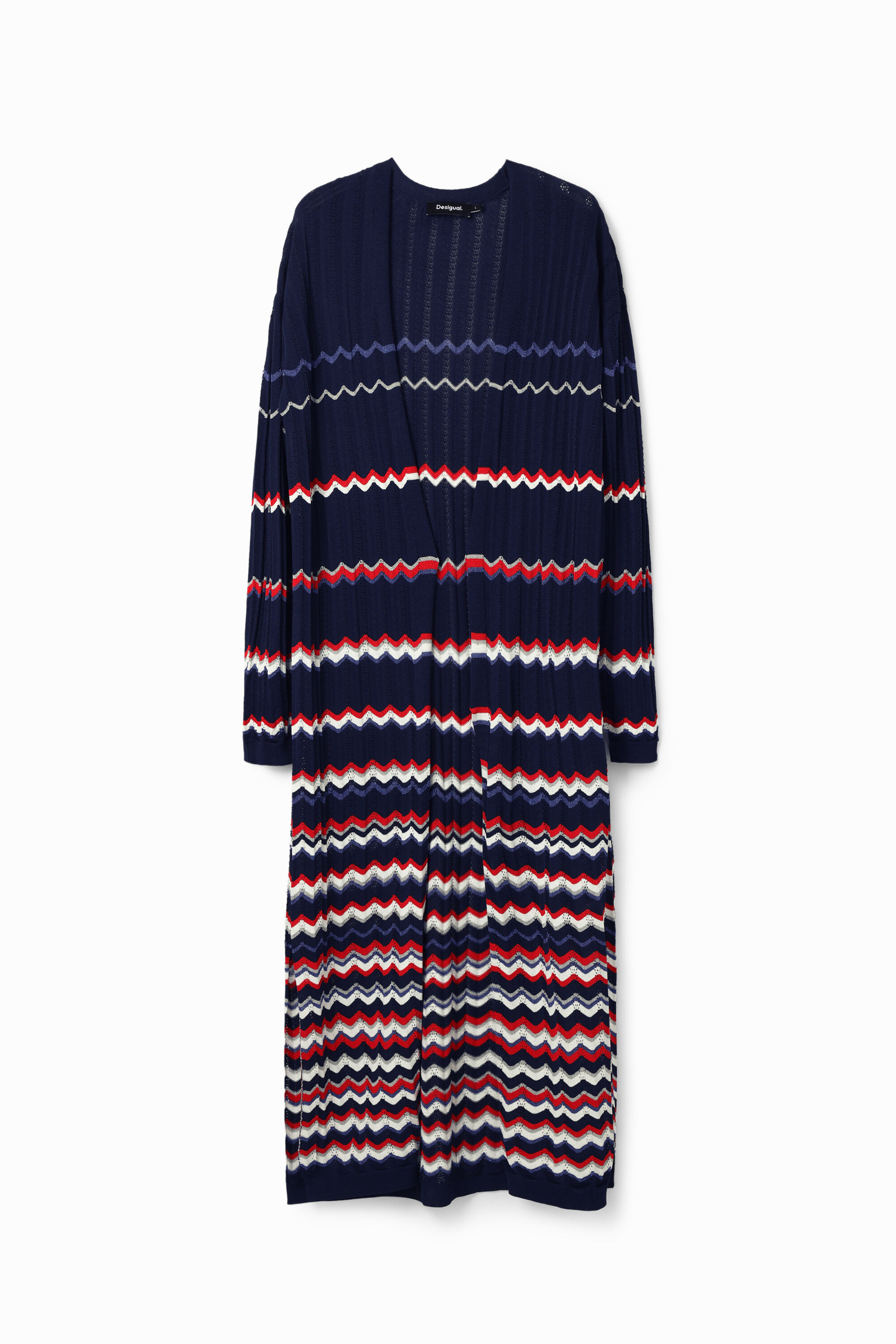 Wave midi jacket
