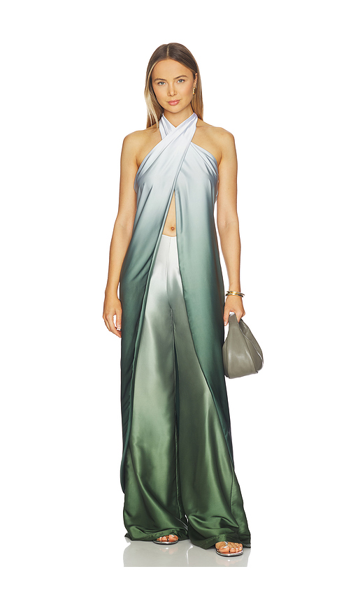 Mariandree Gaitan Elisa Top in Green. XS. Also in L