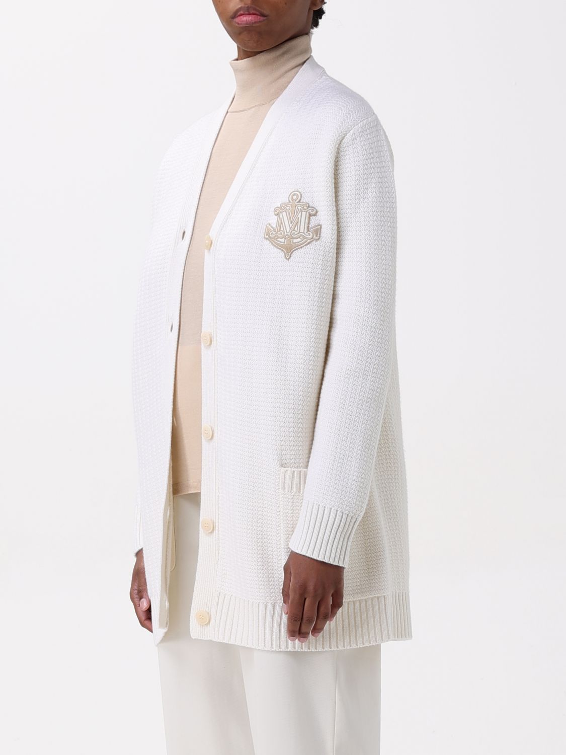 Cardigan Woman color White
