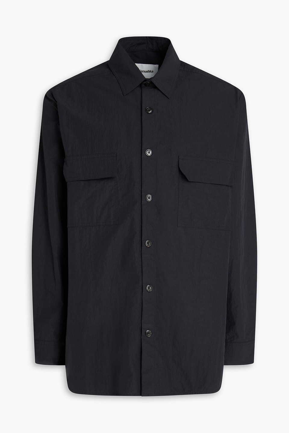 Jari poplin shirt - Black - XS