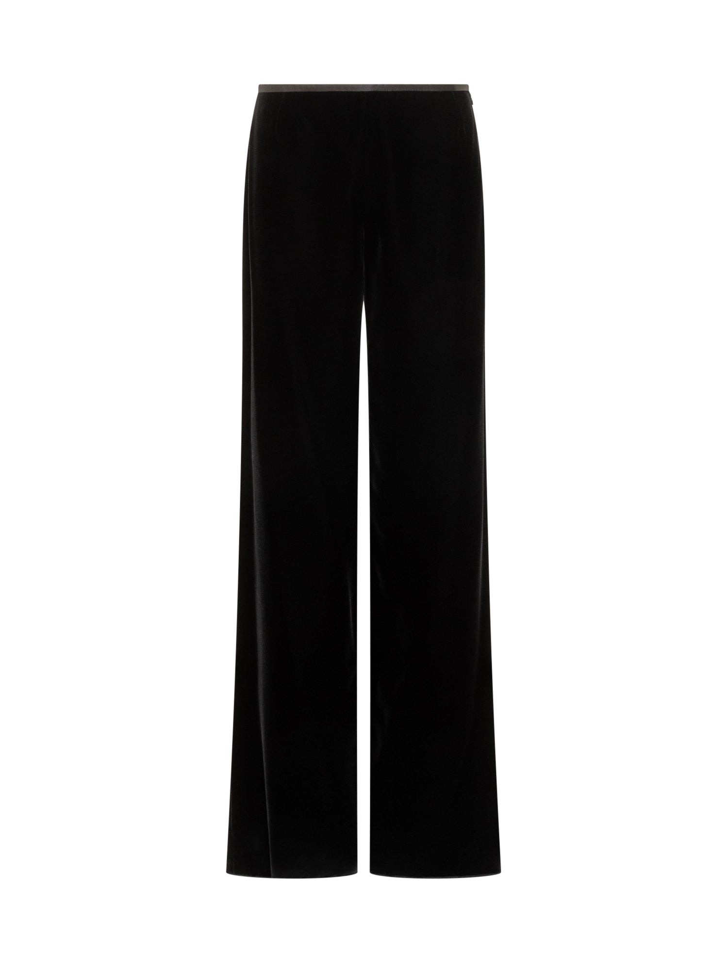 Velvet Tapered Trousers
