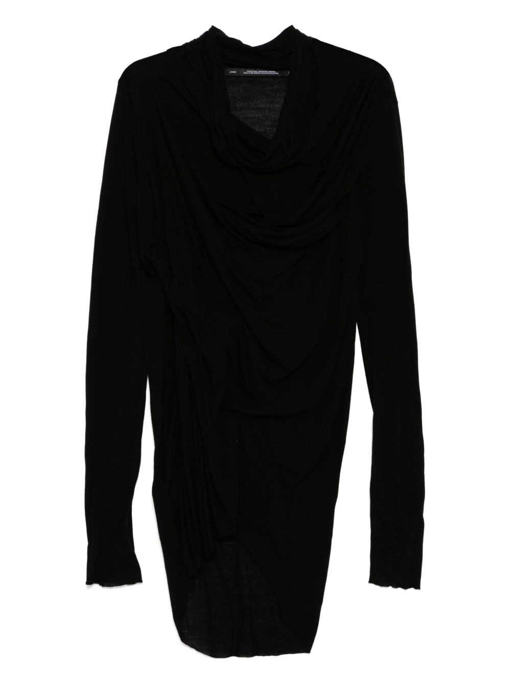 Julius long-sleeved prayer top - Black
