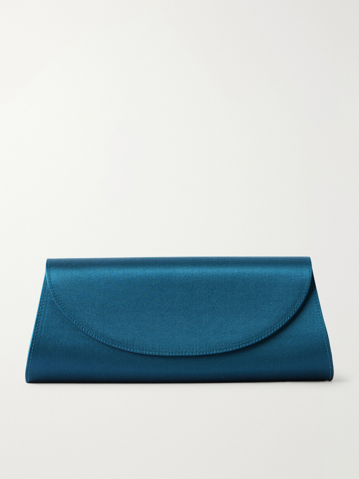Opera Satin Clutch - Blue