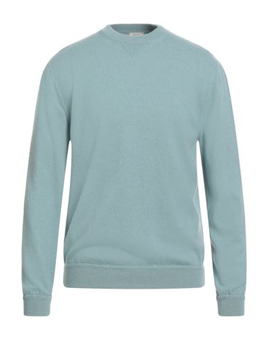 Daniele Fiesoli Selezione Man Sweater Sky blue Size L Cashmere