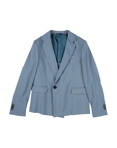 Kid Boy Blazer Slate blue Size 10 Virgin Wool