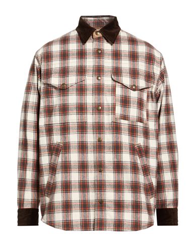 Junya Watanabe Comme Des Garçons Man Jacket Brown Size L Cotton, Polyurethane