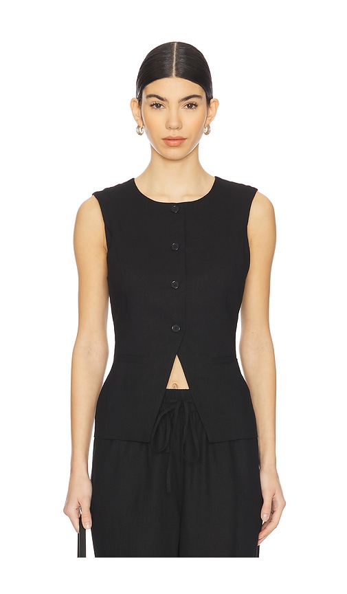 Steve Madden Wesley Top in Black. -  S also in L