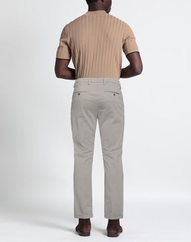 Man Pants Grey Size 38 Cotton, Elastane