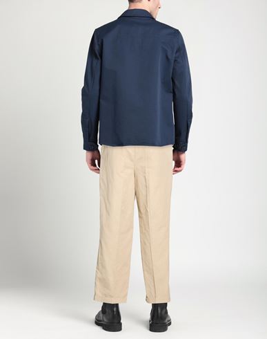 Man Pants Beige Size 34 Cotton, Linen