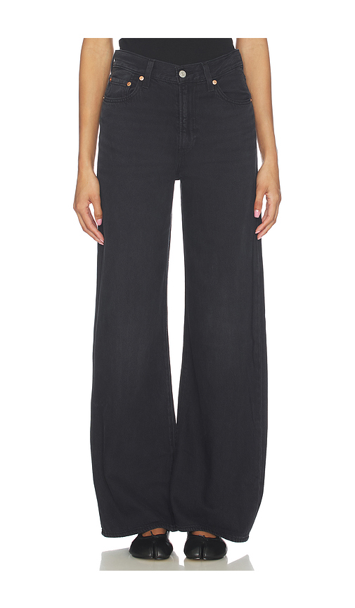 LEVI'S Ribcage Wide Leg Jeans in Black. 25. Also , 24, 27