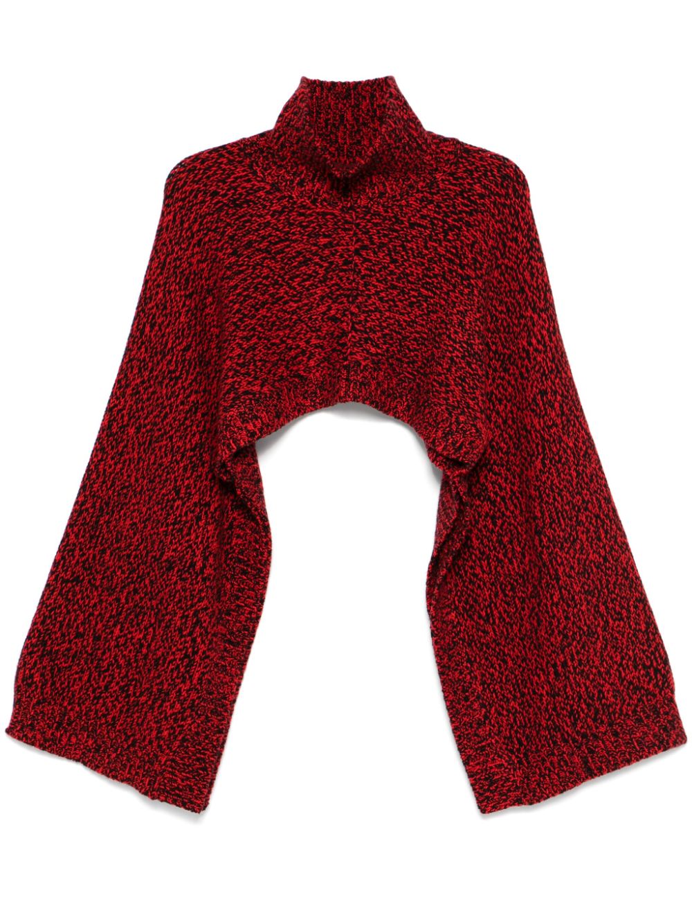 Mélange sweater - Black