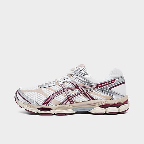 Women's Gel-Cumulus 16 Running Shoes in Cream/Beniimo Purple