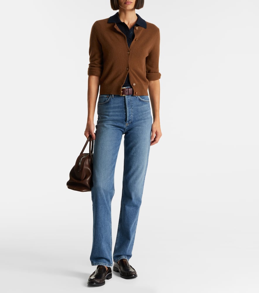 90's Pinch Waist high-rise straight jeans