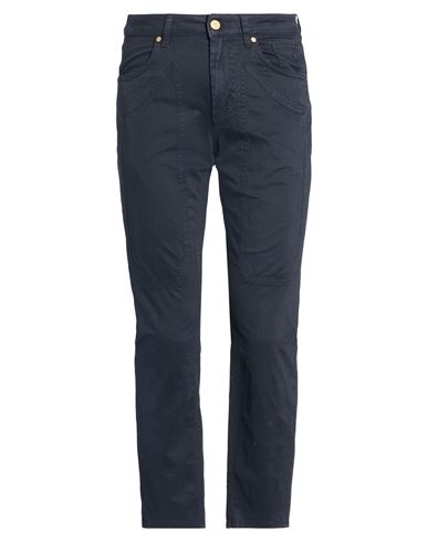 Man Pants Midnight blue Size 29 Cotton, Elastane