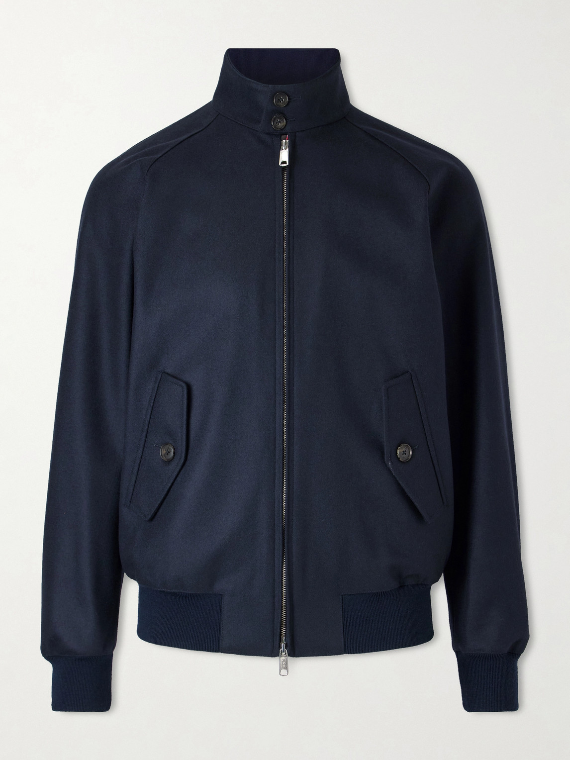 G9 Melton Virgin Wool-Blend Harrington Jacket