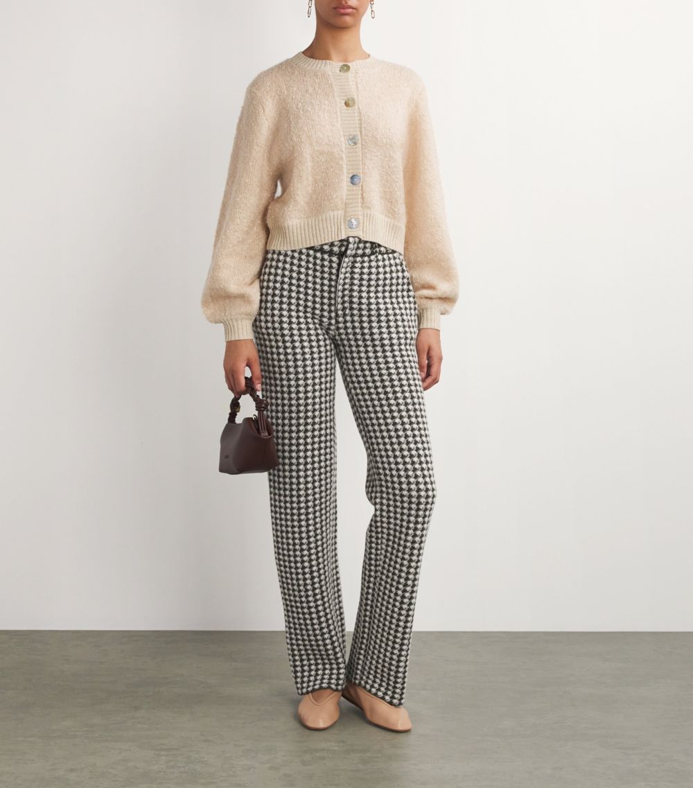 Mohair Bouclé Jackson Cardigan