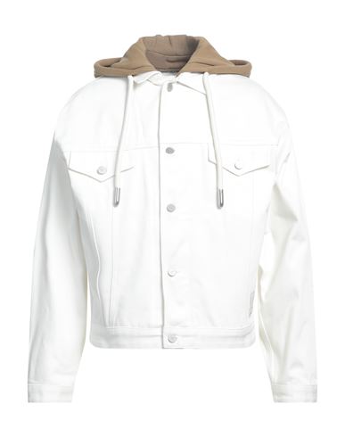 Man Denim outerwear Ivory