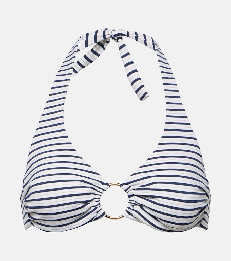 Melissa Odabash Brussels striped bikini bottoms