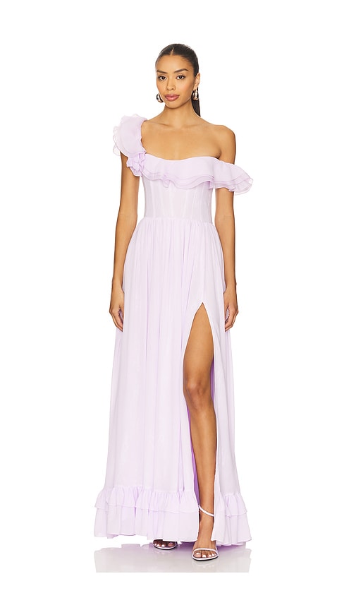 V. Chapman Rosetta Dress in Lavender.  8. Also in 0, 10