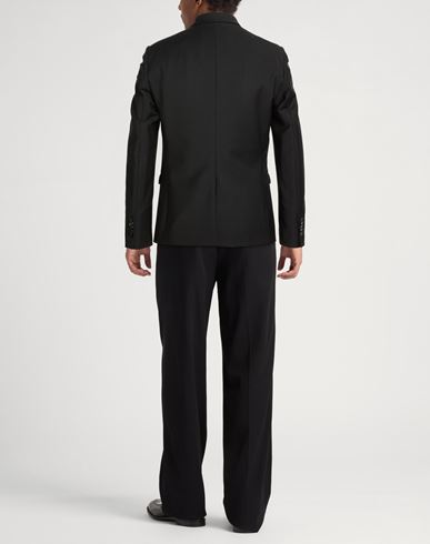 Man Blazer Black Size 40 Polyester, Virgin Wool, Elastane