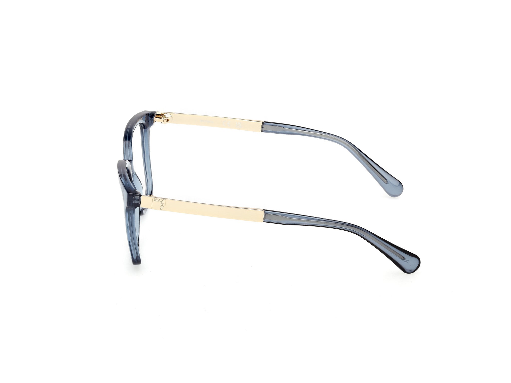MAX&Co Mujer MAX&Co MO5189 090 Monturas ópticas Inyectado Azul Cuadrada Norma