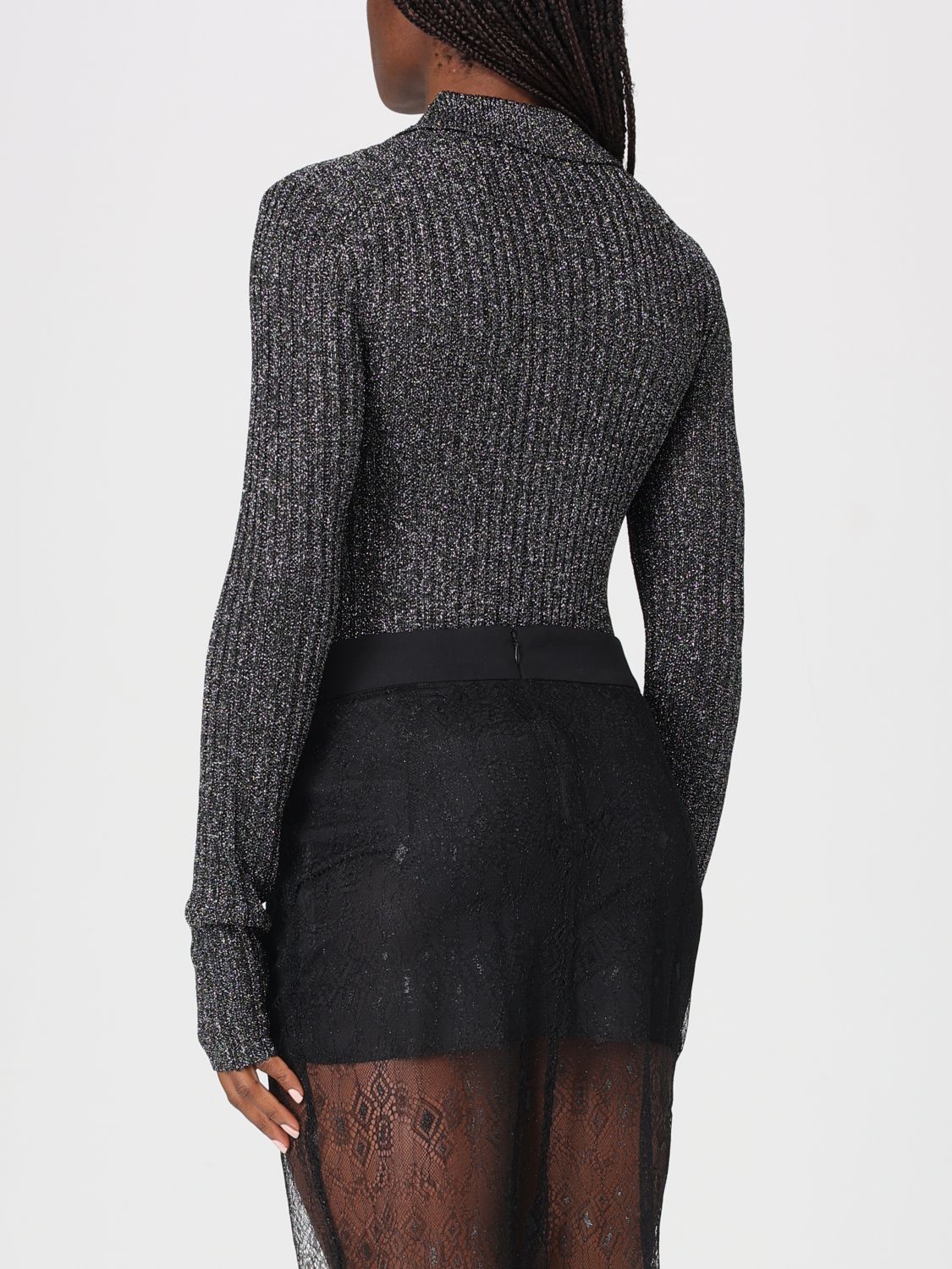 Bodysuit Woman color Black