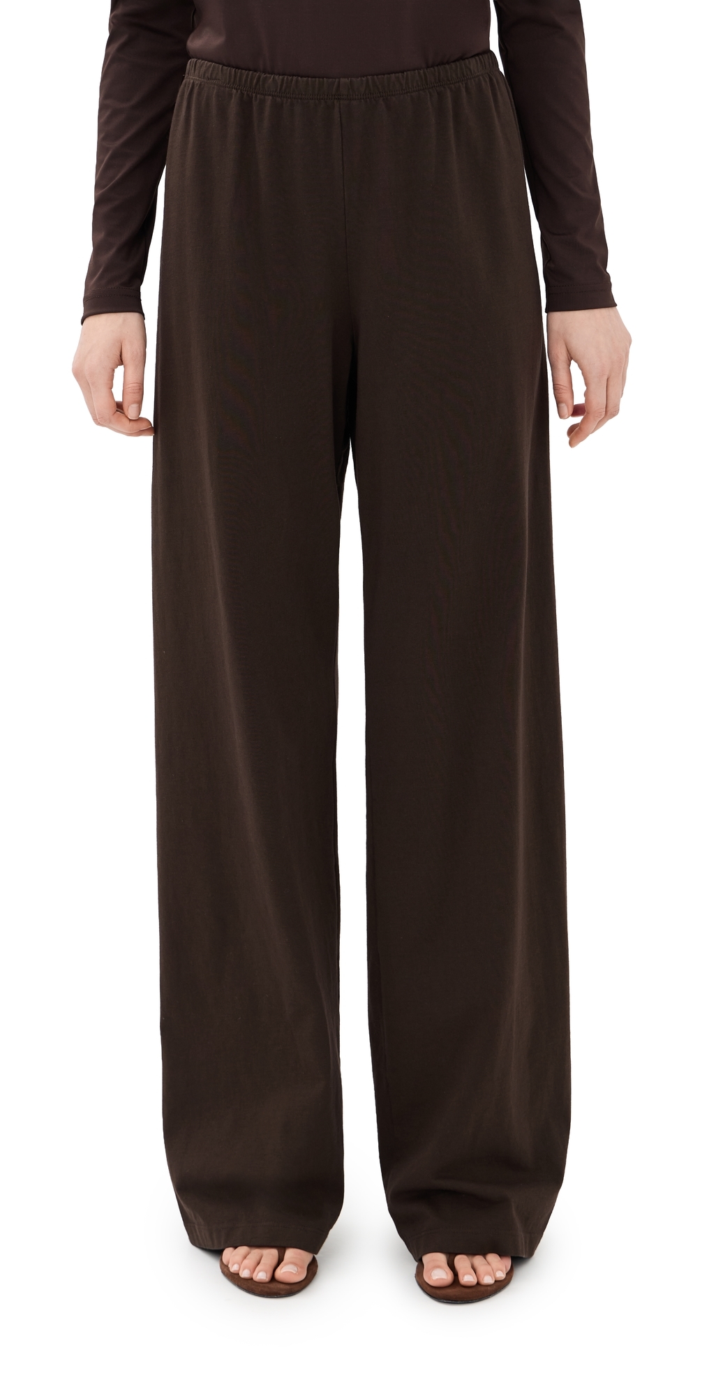 Wide Leg Easy Pants Americano