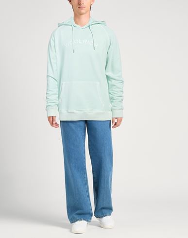 Woolrich Man Sweatshirt Light green Size XXXL Cotton