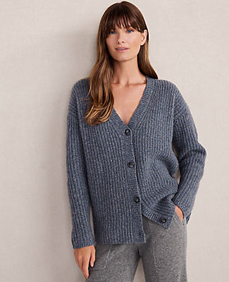 Ann Taylor Haven Well Within Marled Cashmere Cardigan