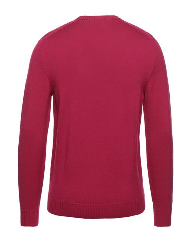 Drumohr Man Sweater Garnet Size 46 Merino Wool