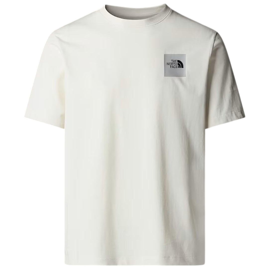The North Face Mens U YOTS SS RLX T-Shirt White Dune Cotton - Mediu