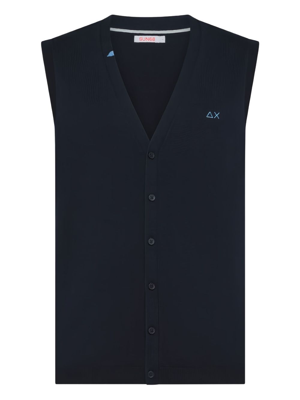 Sun 68 Kids cotton vest - Blue