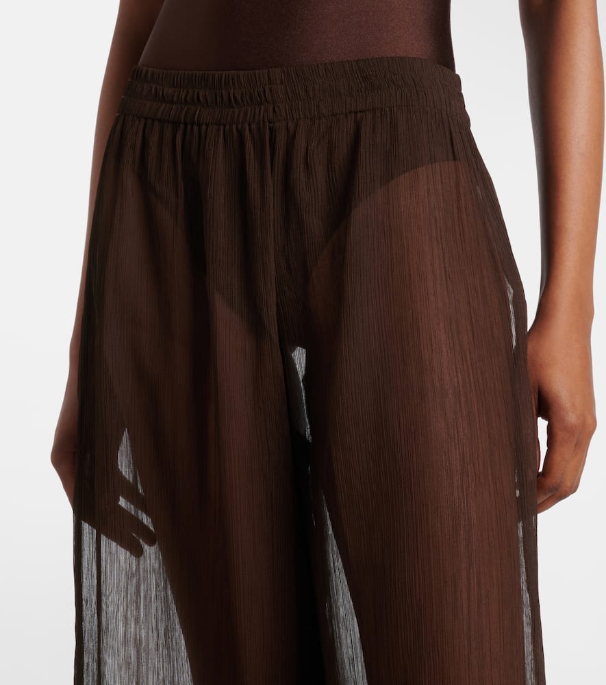 Mika high-rise straight pants