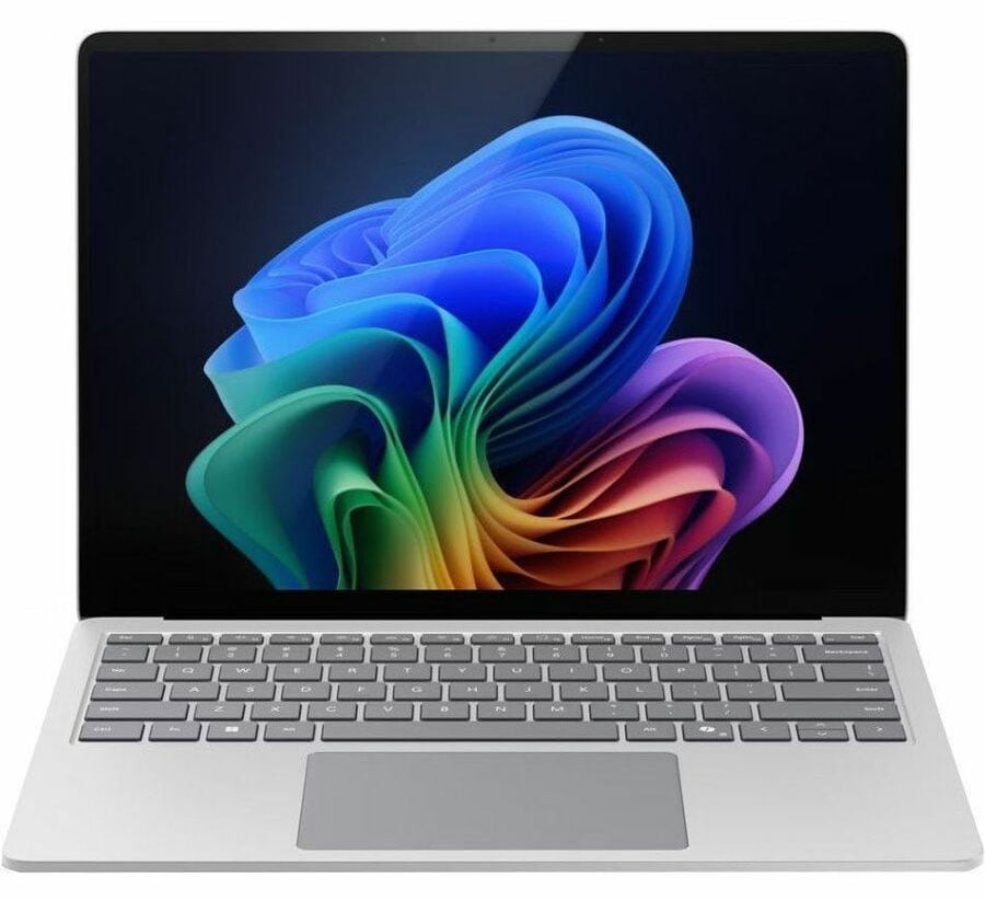 Surface Laptop Copilot+ PC 13.8-Inch Touchscreen Snapdragon X Elite X1E-78-100 16GB RAM 512GB SSD, Qualcomm Adreno Graphics in Platinum