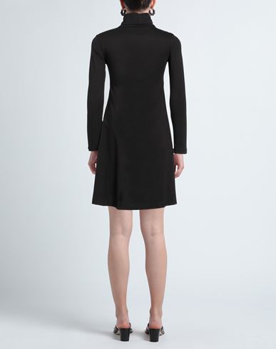 Woman Mini dress Black Size L Cotton