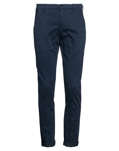 Man Pants Midnight blue Size 30 Cotton, Elastane