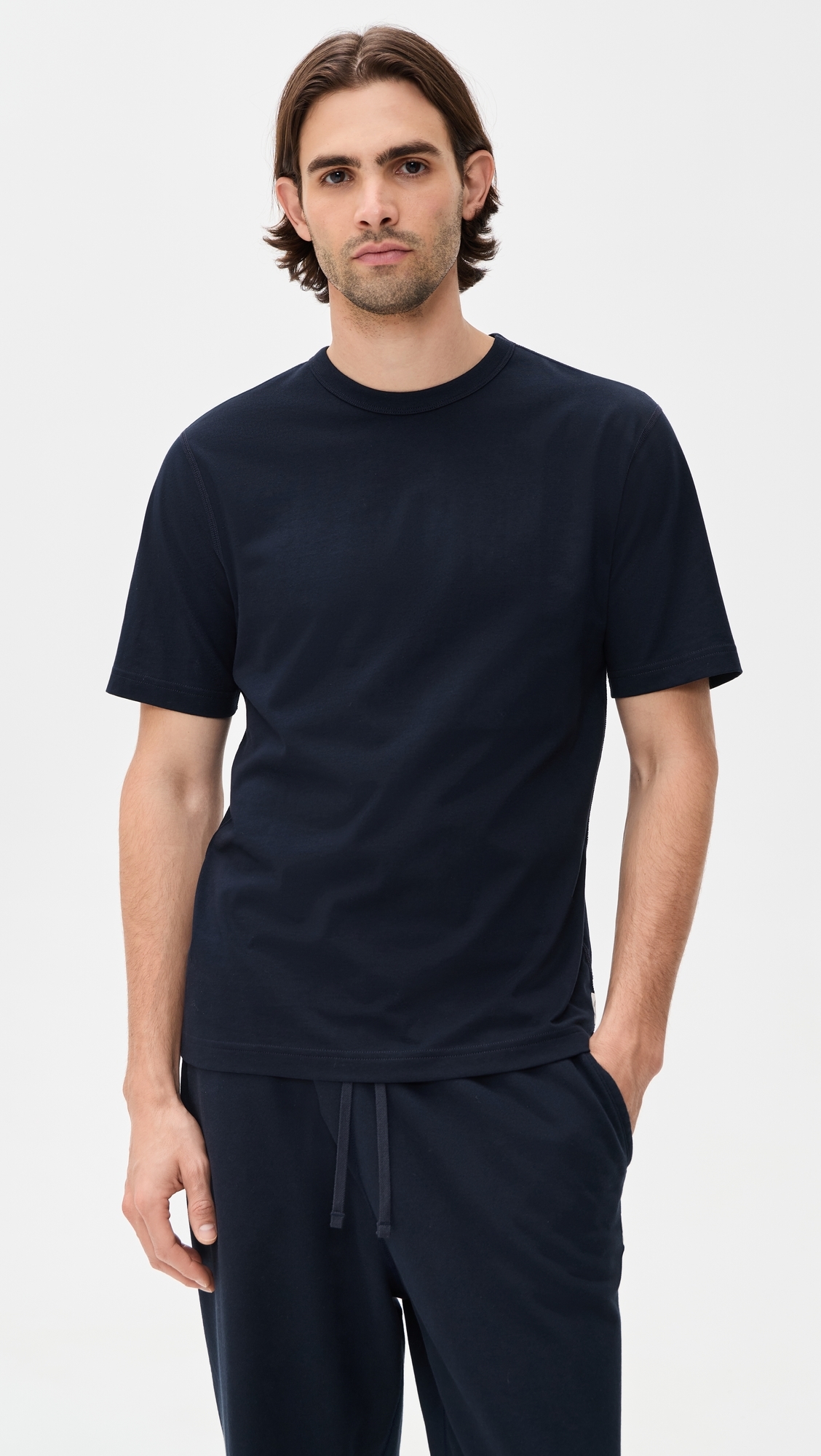Lightweight Jersey Standard T-Shirt Navy