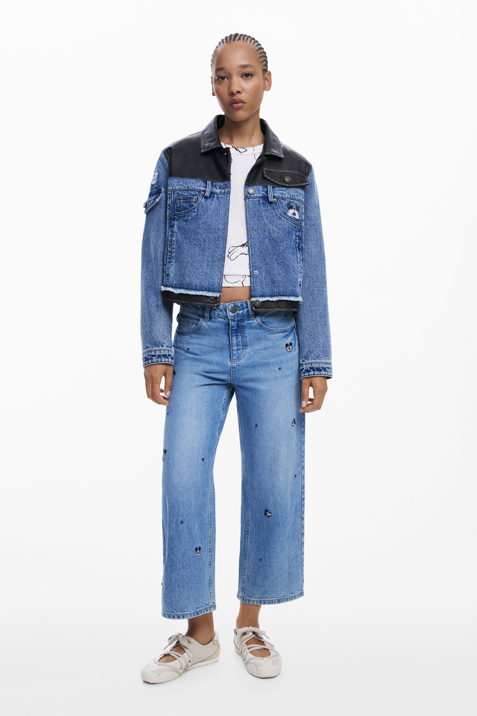 Mikcey™ culotte jeans