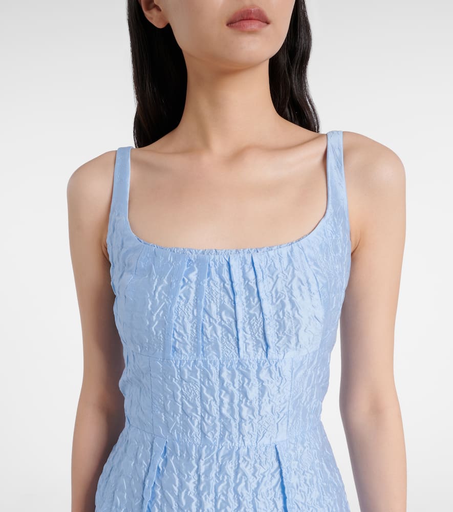 Sharon seersucker gown