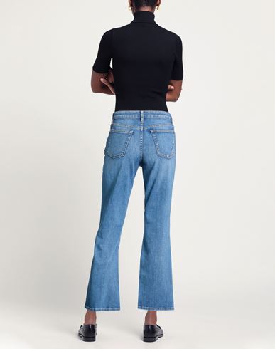 Woman Jeans Blue Size 24 Cotton, Elastomultiester, Elastane