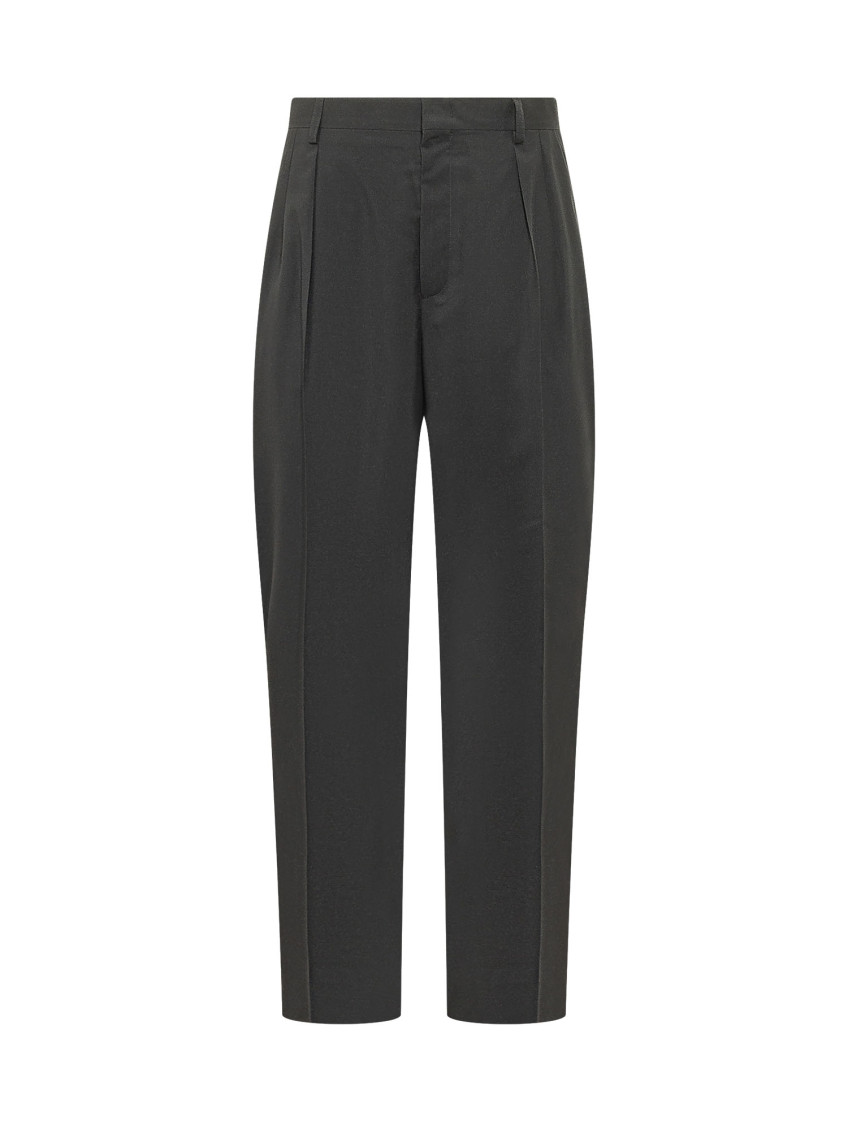 Dark Grey Pleated Pants