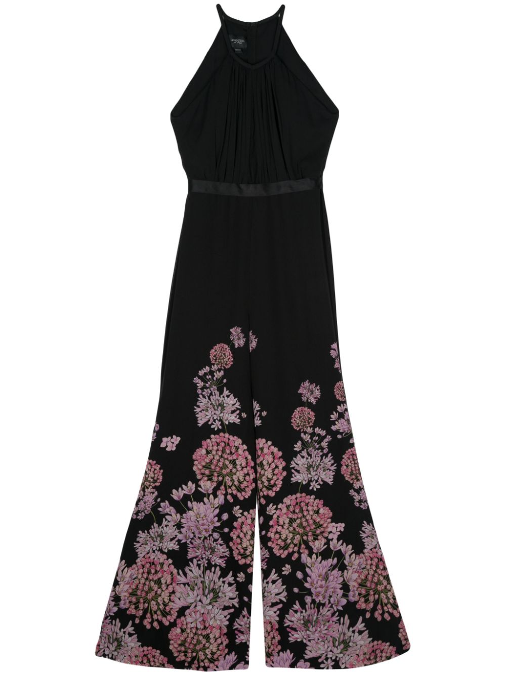 Saint-Rémy silk jumpsuit - Black