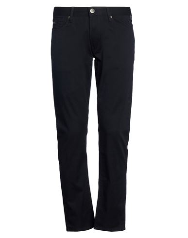 Man Pants Midnight blue Size 30 Cotton, Elastane
