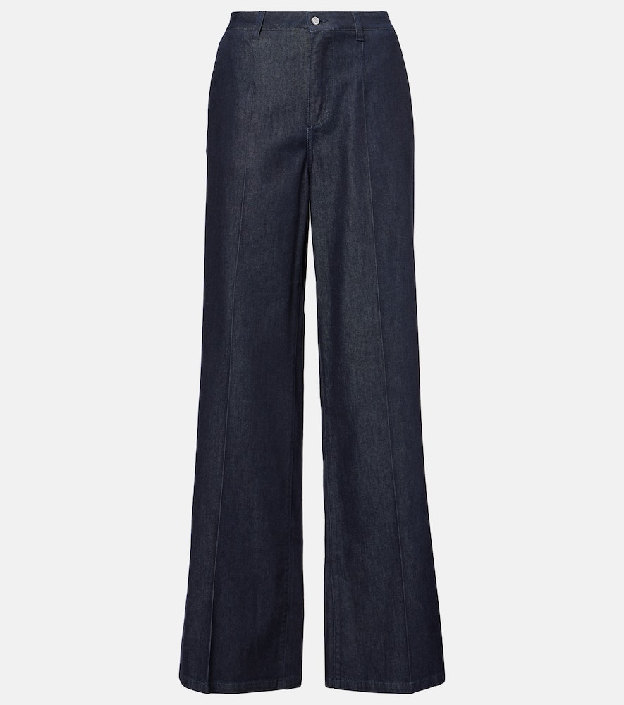 Dolce & Gabbana High-rise wide-leg jeans