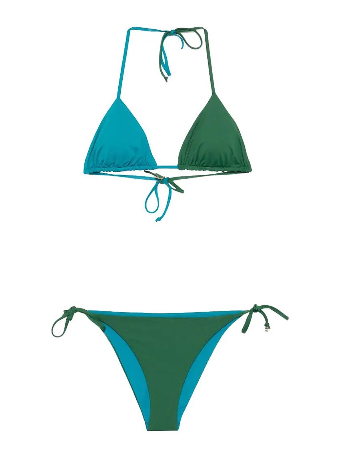Two Tone Bikini Set