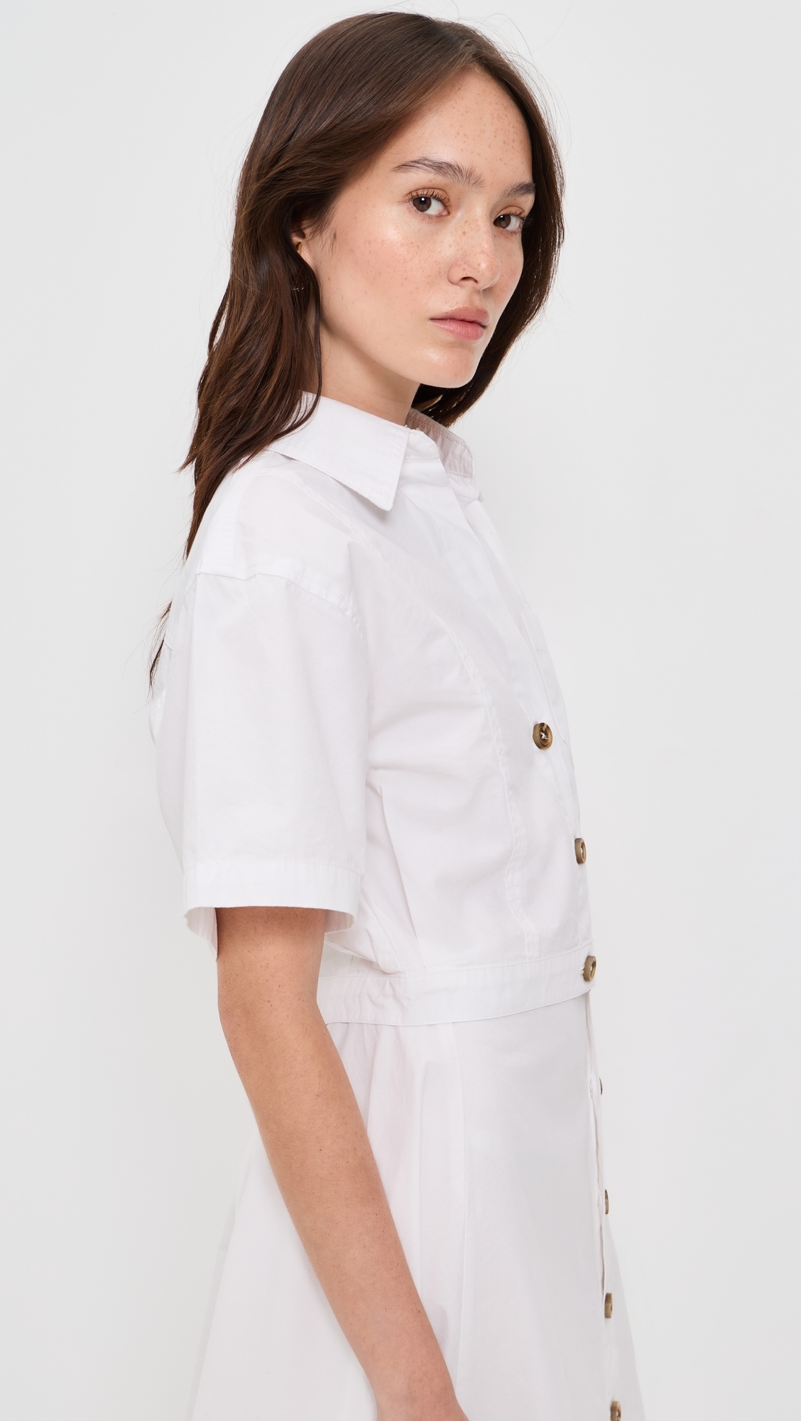 Myla Top White Poplin